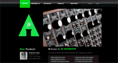 Desktop Screenshot of adinfinitummusic.com